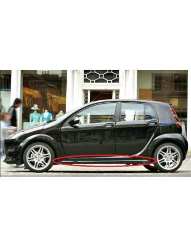 novo conjunto de saias laterais Smart ForFour 454 Brabus A4547900049