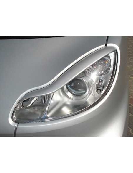 Smart ForTwo 451 S-Mann Headlight Eyebrows