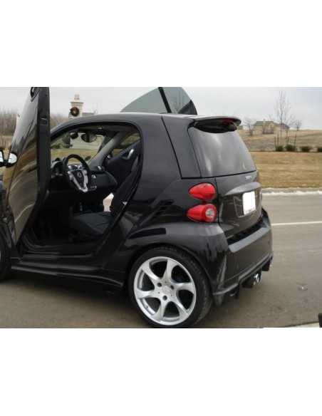 Difusor trasero y escape central del Smart ForTwo 451 S-Mann Difusor trasero y escape central del Smart ForTwo 451 S-Mann