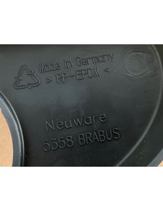Smart ForTwo Brabus Silberner Kühlergrill OEM Q0014753V001C50L00 2