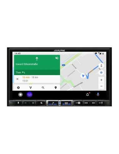 Estación multimedia digital con pantalla táctil de 7 pulgadas, DAB+, Apple CarPlay inalámbrico, Android Auto para Smart 453