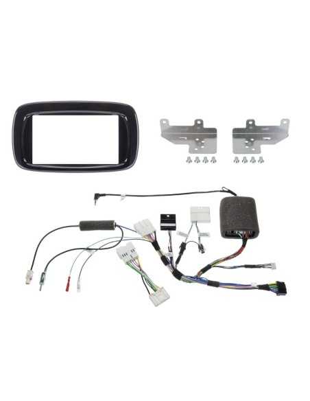 Estación multimedia digital con pantalla táctil de 7 pulgadas, DAB+, Apple CarPlay inalámbrico, Android Auto para Smart 453 Estación multimedia digital con pantalla táctil de 7 pulgadas, DAB+, Apple CarPlay inalámbrico, Android Auto para Smart 453