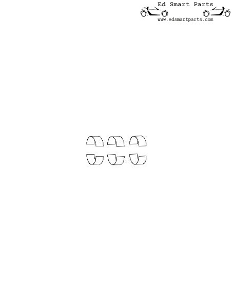 OEM DRIJFSTANGLAGERSET VOOR BENZINEMOTOR Q0019614V001000000