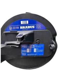 BRANDSTOF-/BANDENSPANNINGSADVIESSTICKERSET voor Smart ForTwo 451 Brabus