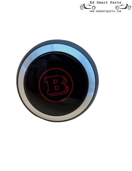 SMART FORTWO 451 BRABUS XCLUSIVE RODE EDITIE VERSNELLINGSPOOK ULTRA ZELDZAAM