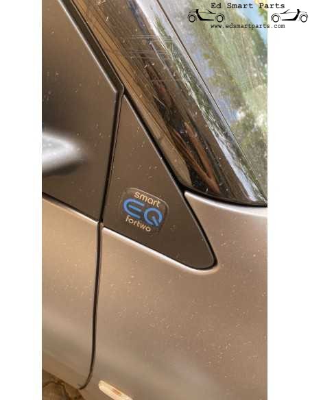 Logotipo / emblema / distintivo smart EQ para o triângulo de espelho do smart fortwo forfour 453
