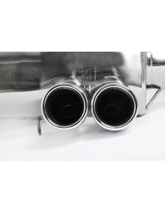 Escape duplo de desempenho para Smart Roadster 452 Coupe Brabus com Racing CAT 2