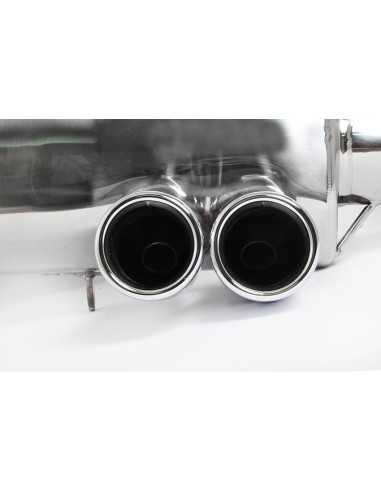 Scarico Performance Twin per Smart Roadster 452 Coupe Brabus con Racing CAT