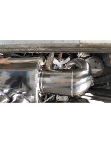 Escape duplo de desempenho para Smart Roadster 452 Coupe Brabus com Racing CAT