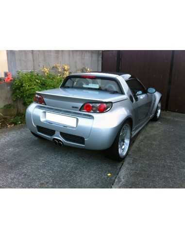 Escape doble de alto rendimiento para Smart Roadster 452 Coupe Brabus con catalizador de competición