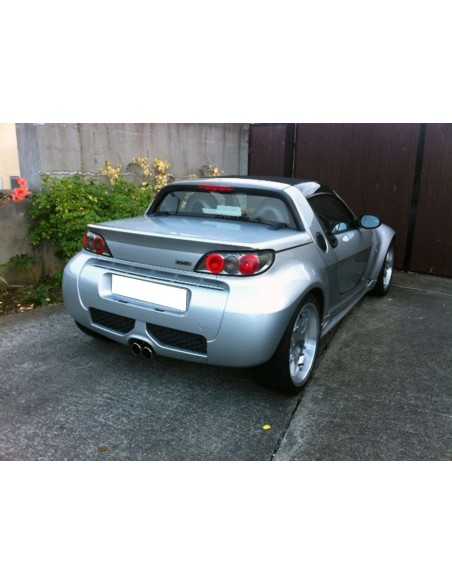 Scarico Performance Twin per Smart Roadster 452 Coupe Brabus con Racing CAT