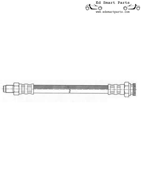 new brake hose front left or right side suitable for smart roadster 452 and fortwo 450 models