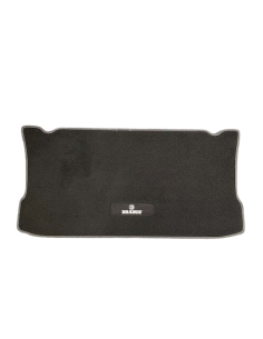 Tapis de sol de coffre Brabus Smart Fortwo 453 avec coutures argentées anthracite