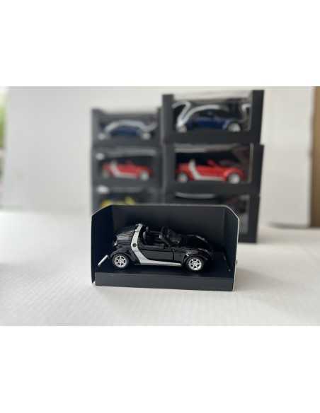 Pullback smart roadster coupé 1:33 star jack zwart/zilver SMARTWARE