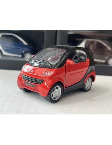 Smart fortwo coupé à l'échelle 1:33 rouge vif/noir SMARTWARE Smart fortwo coupé à l'échelle 1:33 rouge vif/noir SMARTWARE