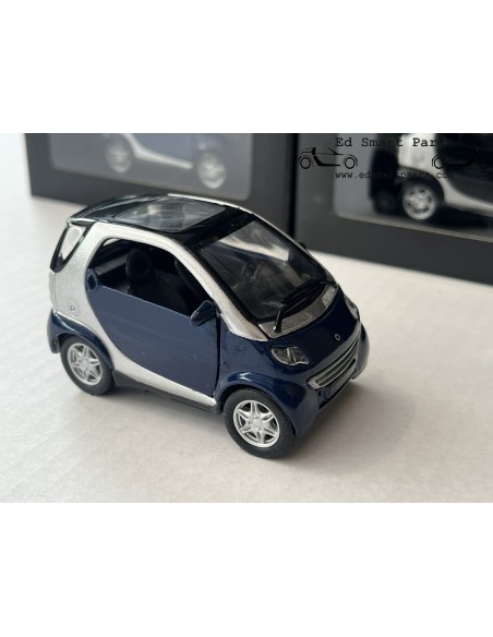 Pullback Smart Fortwo Coupé 1:33 sternblau/silber SMARTWARE