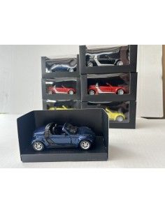 Pullback smart roadster 1:33 ster blauw/zwart SMARTWARE