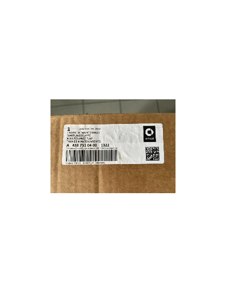 capot moteur smart fortwo coupé 453 - JAUNE MET. "JAUNE INDIEN"