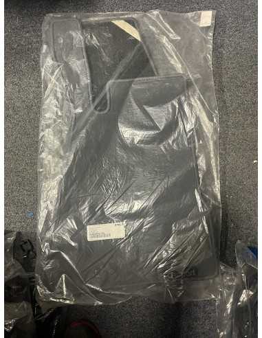 Alfombrillas originales de terciopelo color gris hiedra para Smart Roadster con volante a la izquierda