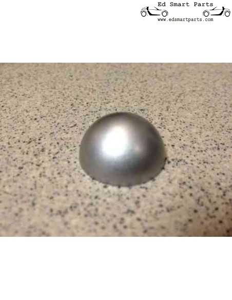 Smart Coloured Stalk End Caps (pair) flow silver