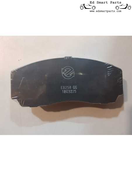 Pastilhas de freio a disco Smart Front para kit de disco de freio ventilado da S-Mann