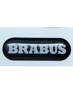 Adesivo distintivo volante Brabus smart