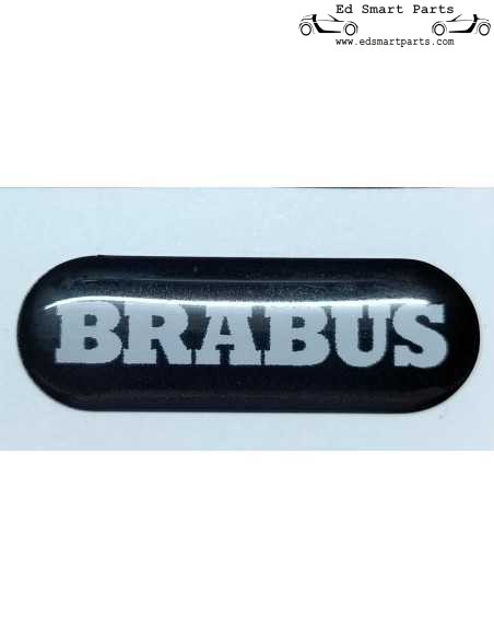 smart Brabus Lenkrad-Emblem-Aufkleber