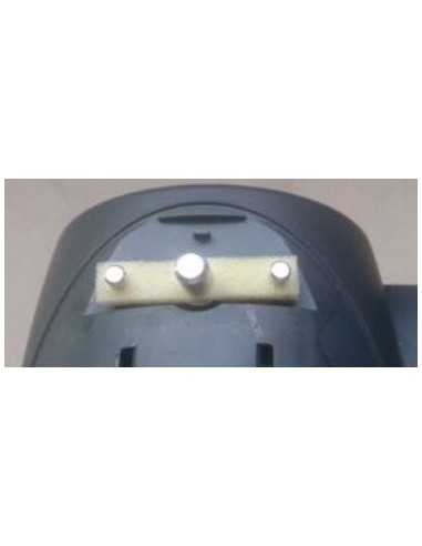 Smart Roadster 452 speedo buttons made from anodized aluminium colour silver