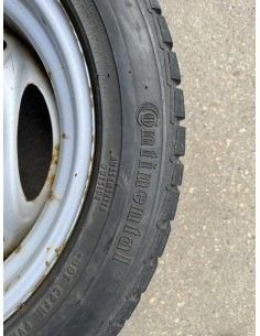 Smart Roadster 15 inch stalen velgenset met winterbanden 6 mm 2