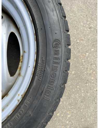 Smart Roadster 15 inch stalen velgenset met winterbanden 6 mm