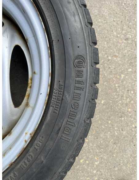 Smart Roadster 15 inch Steel Wheel set with winter tyres 6 mm