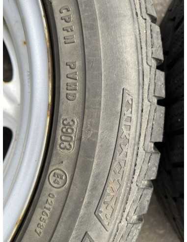 Smart Roadster 15 inch Steel Wheel set with winter tyres 6 mm