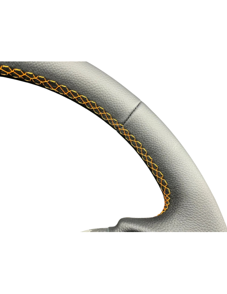 Brabus Steering Wheel Frame night orange stitching - smart 451 fortwo Brabus Steering Wheel Frame night orange stitching - smart 451 fortwo