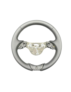 Brabus Steering Wheel Frame white stitching - smart 451 fortwo