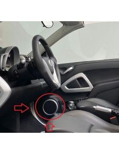 Bague de garniture de haut-parleur de porte Brabus (rosace) Smart Fortwo Coupé Cabriolet 2