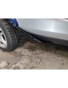 Smart ForTwo Coupe 450 Brabus Rear Side Flaps set in black 2