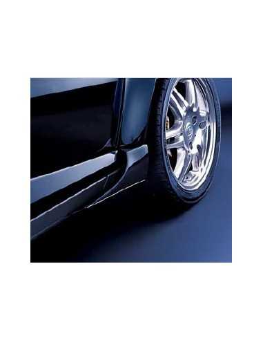 Ensemble de bavettes latérales arrière Brabus Smart ForTwo Coupé 450 en noir