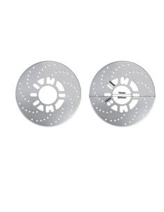 universelle Bremsscheibenattrappen - Aluminium - Set à 2 Stück 2