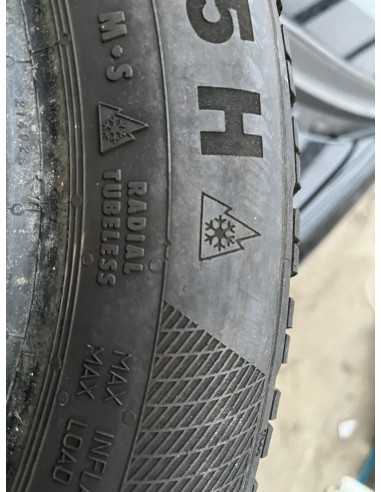 pneu hiver Continental d'occasion 185/55 R15 6 mm DOT 3113
