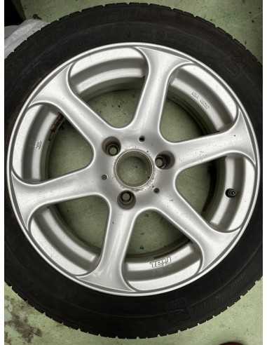 Smart Roadster 15 inch RIAL Alloy Wheel set with winter tyres 5 mm