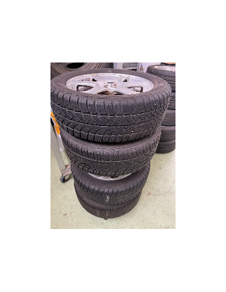 Smart Roadster 15 inch RIAL Alloy Wheel set with winter tyres 5 mm