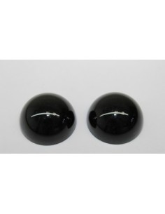 Smart Coloured Stalk End Caps (pair) black