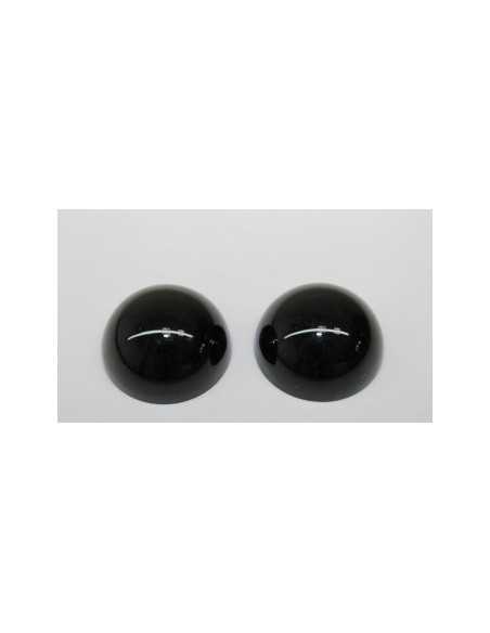 Smart Coloured Stalk End Caps (pair) black