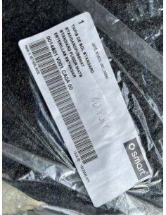 Tapetes OEM Standard LHD preto Smart Roadster Q0014801V001CA0A00