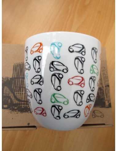 Tasses à café ou à thé BoConcept - Lot de 2 accessoires d'origine pour voiture Smart - NEUF
