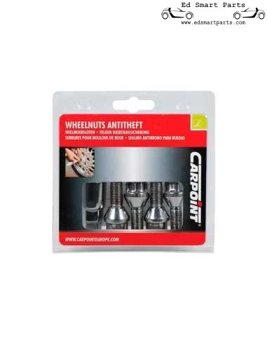 Diebstahlschutz für Smart Wheels 4er Set ABSCHLIEßBARE RADSCHRAUBEN