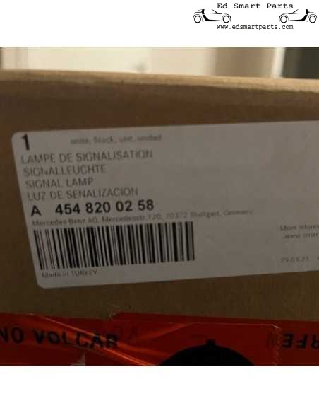 Smart ForFour 454 Mistlamp Rechts A4548200258