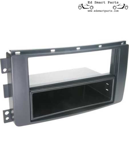 Smart ForTwo 451 pre-facelift model tot 8-2010 montage Frame Autoradio Frame Adapter Iso Din