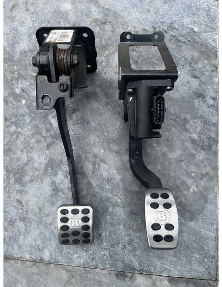 Smart Roadster Brabus 452 aluminium sport pedals brushed chrome plug and play