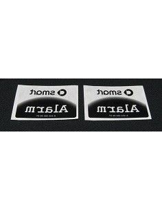 Smart Alarm Waarschuwingssticker Label - set van 2